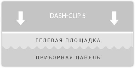 картинка силиконовой подушки Dash-Clip5